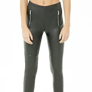 Faux Leather Legging